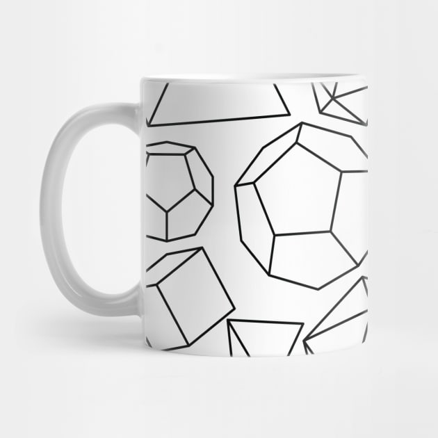 Platonic Solids (Black) by inotyler